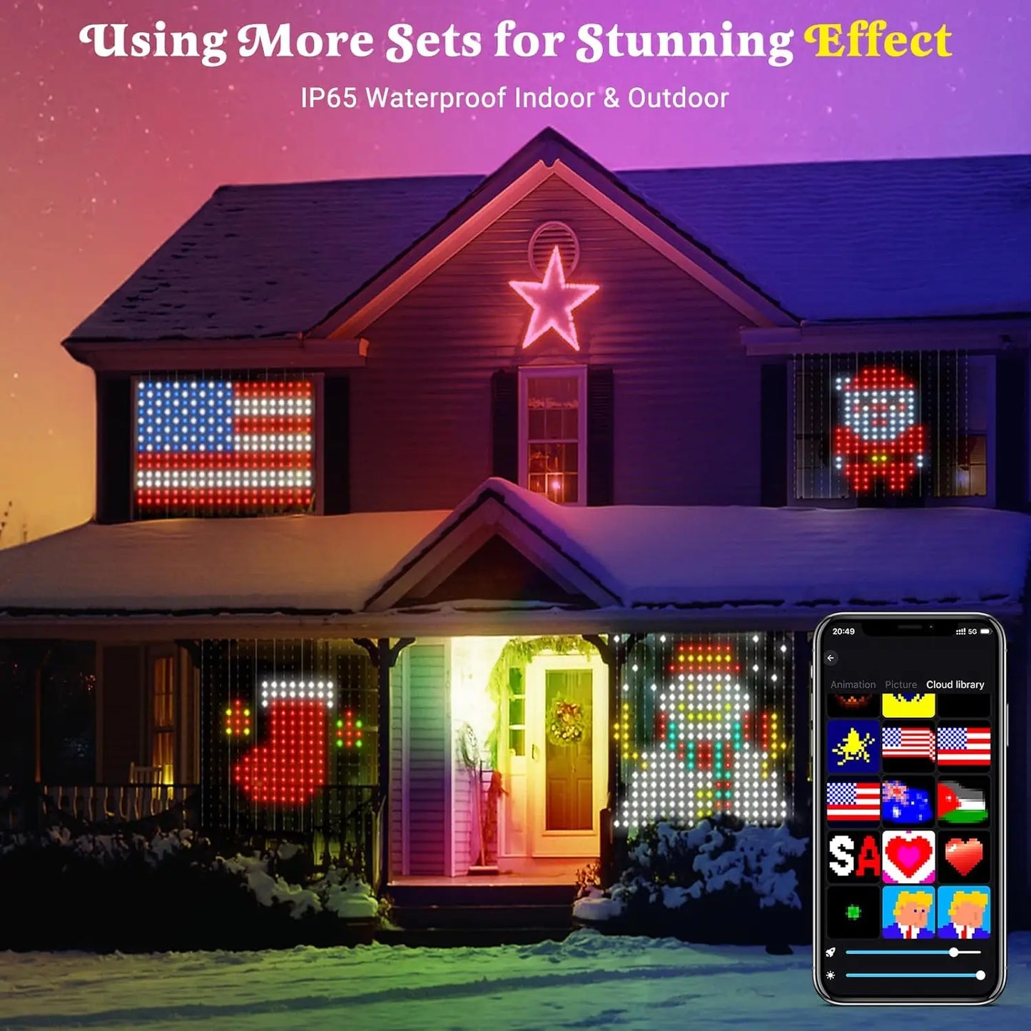 Sync-Magic Christmas Lights -  Highlights app/music sync