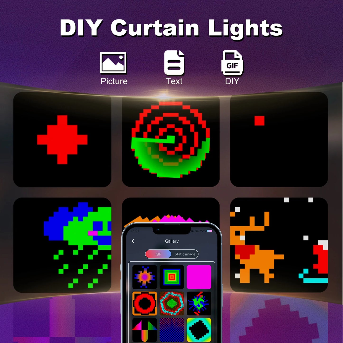 Sync-Magic Christmas Lights -  Highlights app/music sync