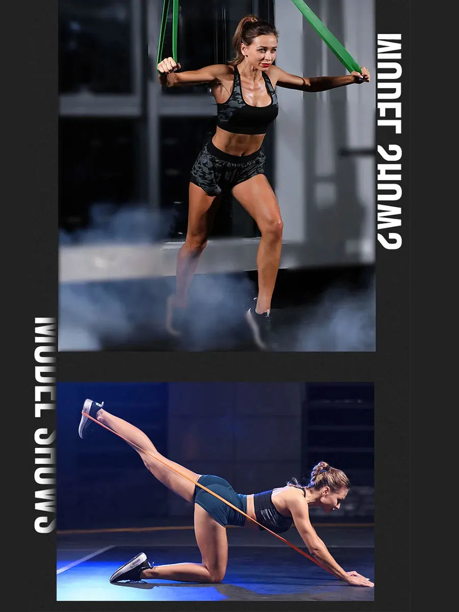 FlexForce Resistance Bands - Highlights flexibility + strength