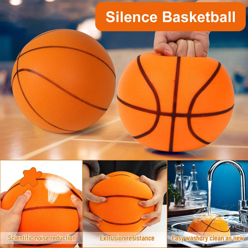 QuietBounce Foam Basketball