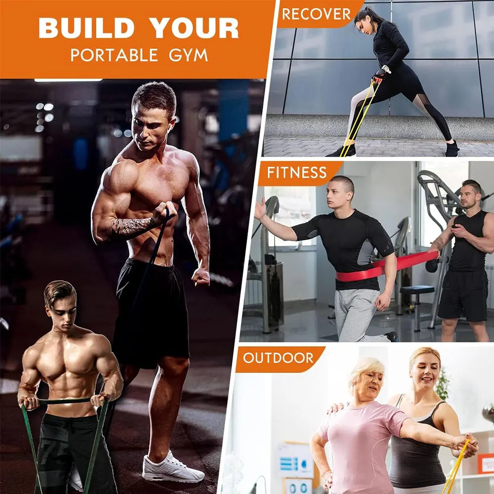 FlexForce Resistance Bands - Highlights flexibility + strength