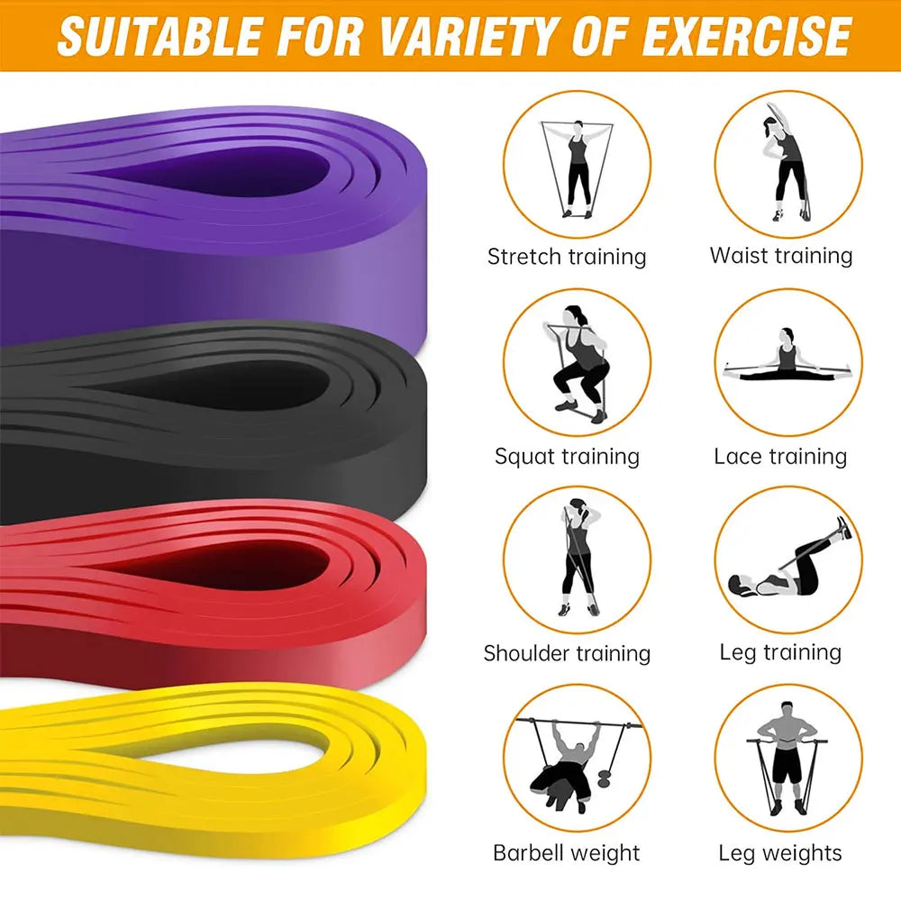 FlexForce Resistance Bands - Highlights flexibility + strength