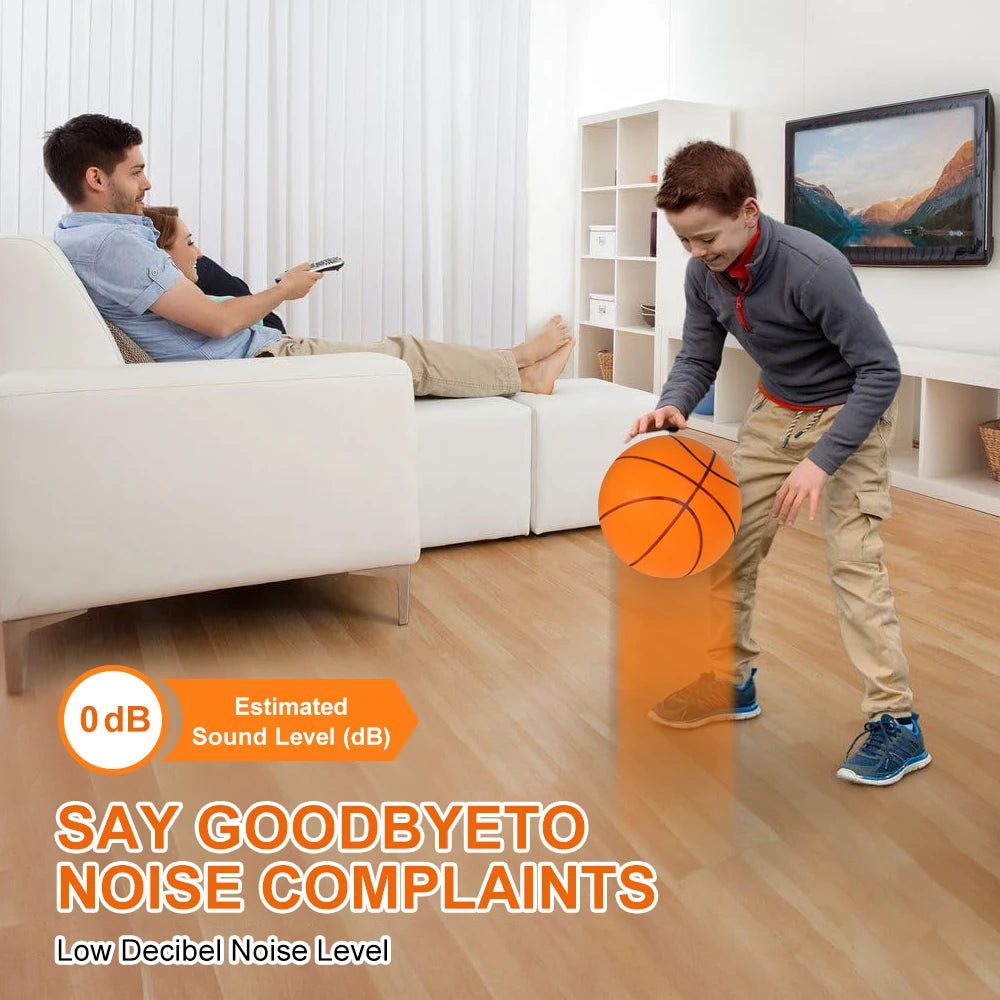 QuietBounce Foam Basketball