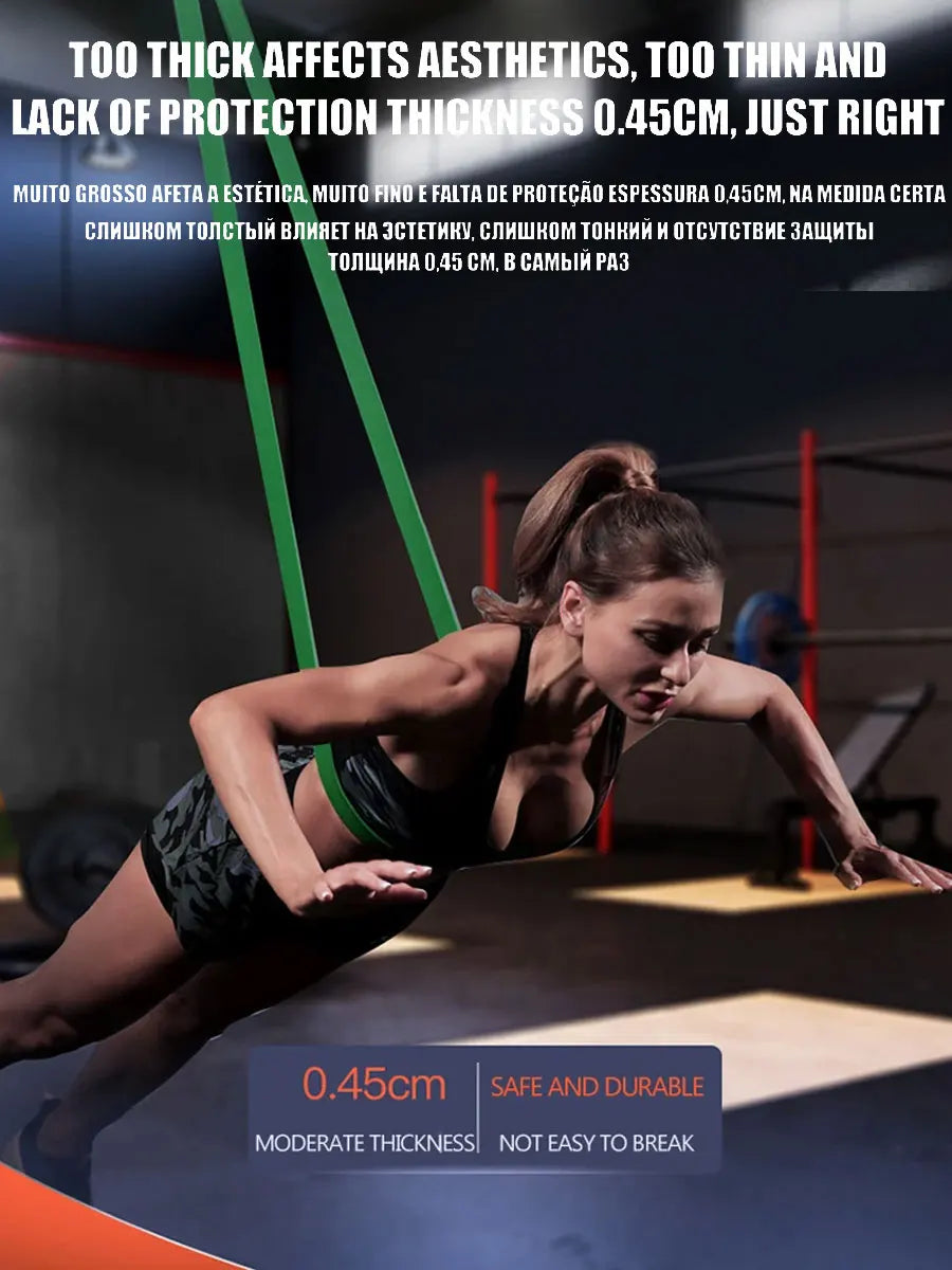 FlexForce Resistance Bands - Highlights flexibility + strength